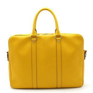 Louis Vuitton Taiga PDV Porte Document Voyage PM Bag Jaune Yellow Bag